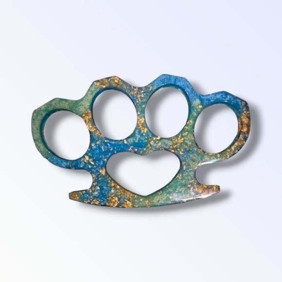 Marble Resin Decorative Keychain Accessory (Z087) - Picture 5 of 5